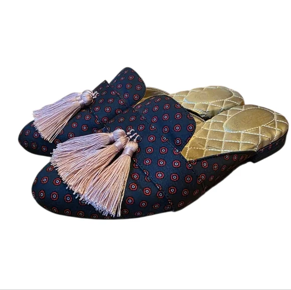 BIRDIES ROBIN LOAFER SLIP ON BLUE PINK 8 - Picture 5 of 14